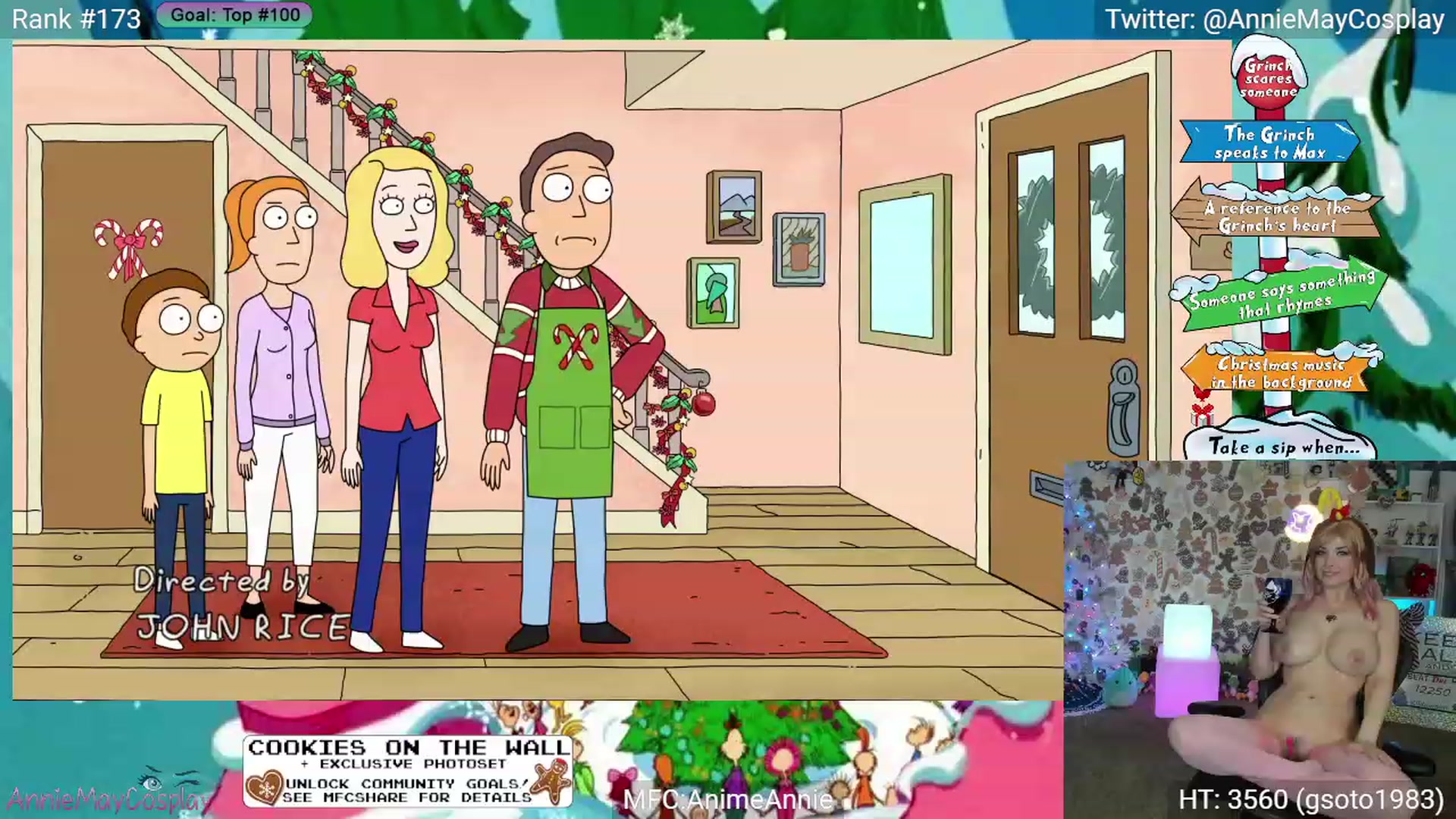 Gallery image thumbnail from AnimeAnnie's myfreecams stream on, 12/24/2023, 05:18 image 11 of 20