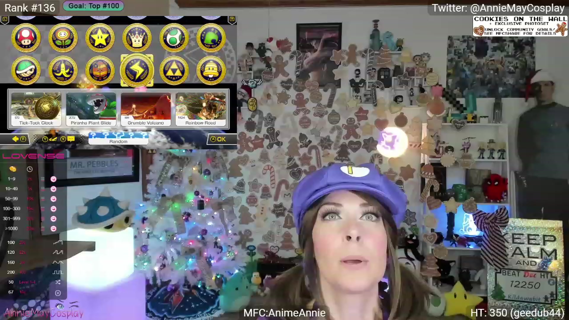 Gallery image thumbnail from AnimeAnnie's myfreecams stream on, 12/26/2023, 03:12 image 14 of 20
