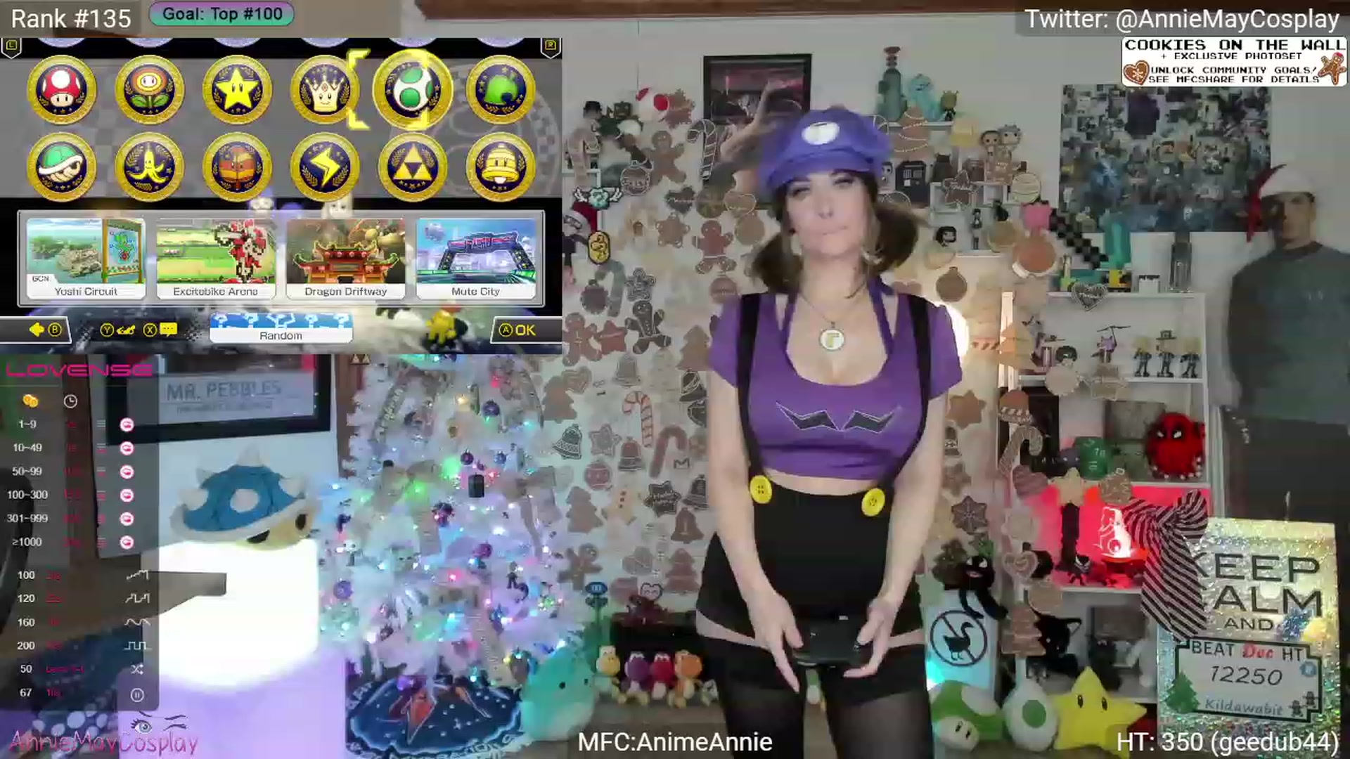 Gallery image thumbnail from AnimeAnnie's myfreecams stream on, 12/26/2023, 03:12 image 8 of 20