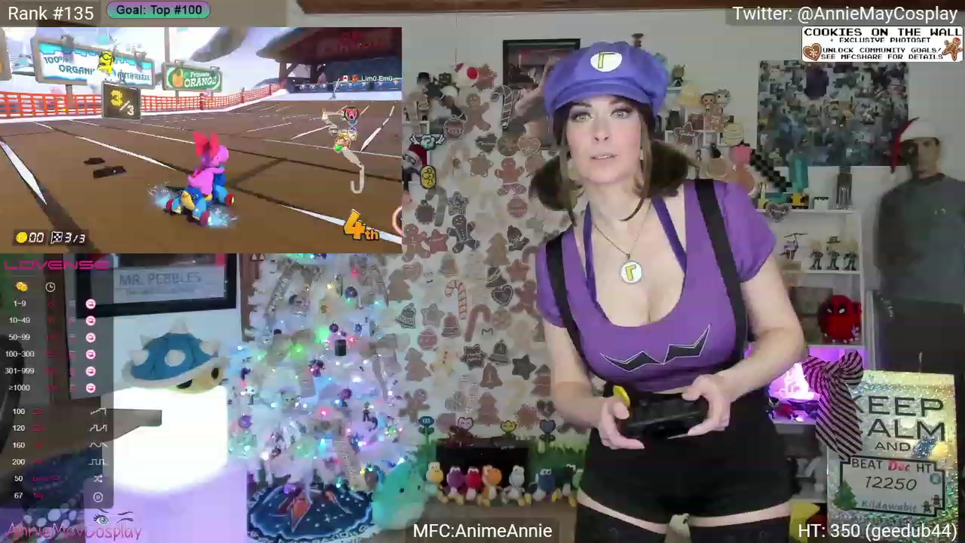 Gallery image thumbnail from AnimeAnnie's myfreecams stream on, 12/26/2023, 03:12 image 9 of 20