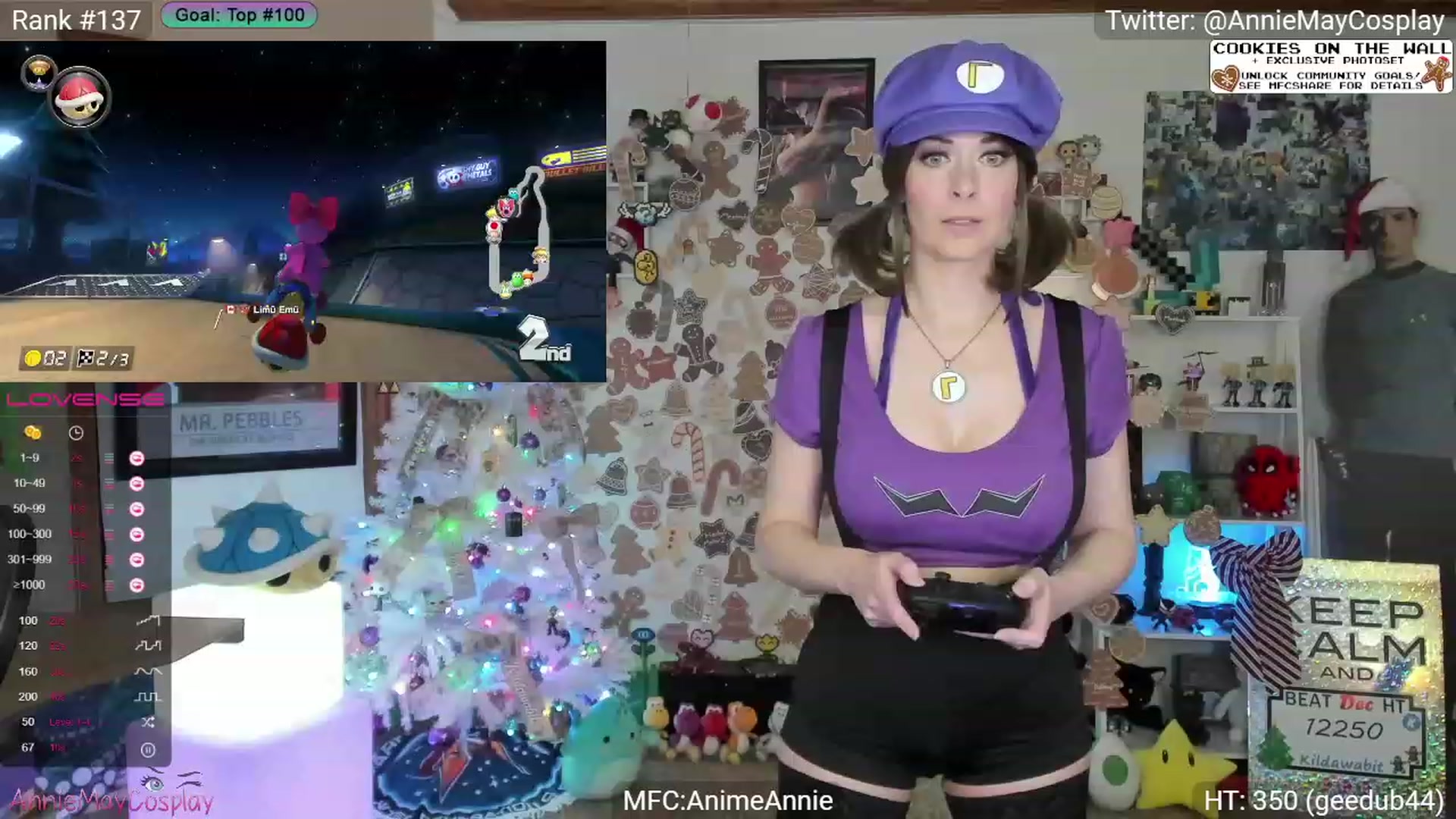 Gallery image thumbnail from AnimeAnnie's myfreecams stream on, 12/26/2023, 03:12 image 3 of 20