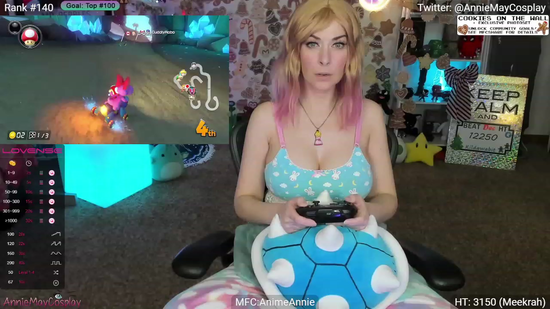 Gallery image thumbnail from AnimeAnnie's myfreecams stream on, 12/29/2023, 02:56 image 5 of 20