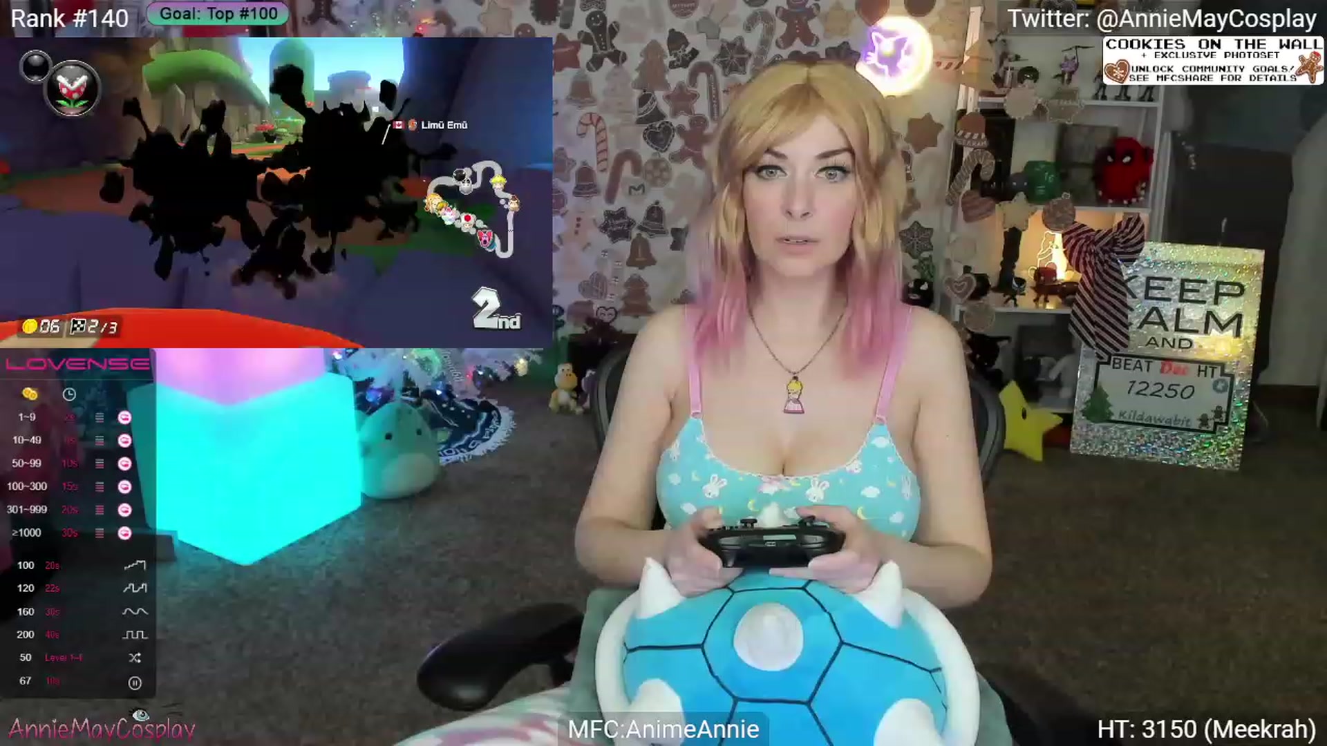 Gallery image thumbnail from AnimeAnnie's myfreecams stream on, 12/29/2023, 02:56 image 7 of 20