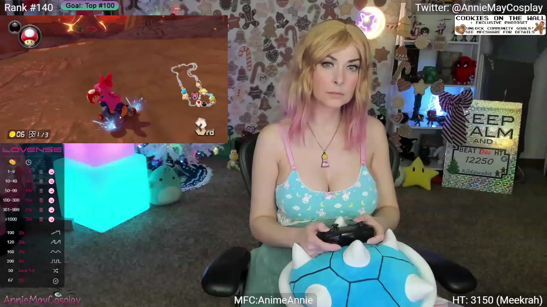 Gallery image thumbnail from AnimeAnnie's myfreecams stream on, 12/29/2023, 02:56 image 18 of 20