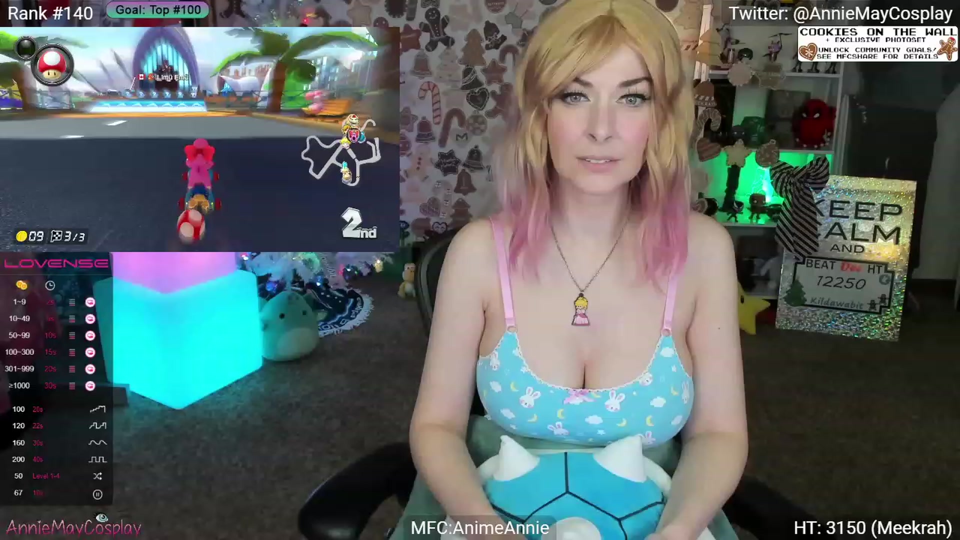 Gallery image thumbnail from AnimeAnnie's myfreecams stream on, 12/29/2023, 02:56 image 12 of 20