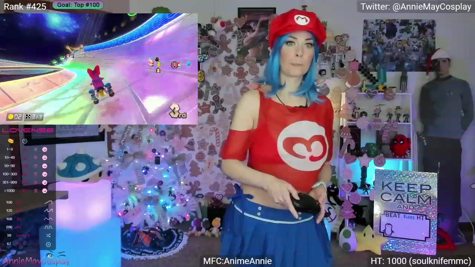 Gallery image thumbnail from AnimeAnnie's myfreecams stream on, 01/02/2024, 03:01 image 20 of 20
