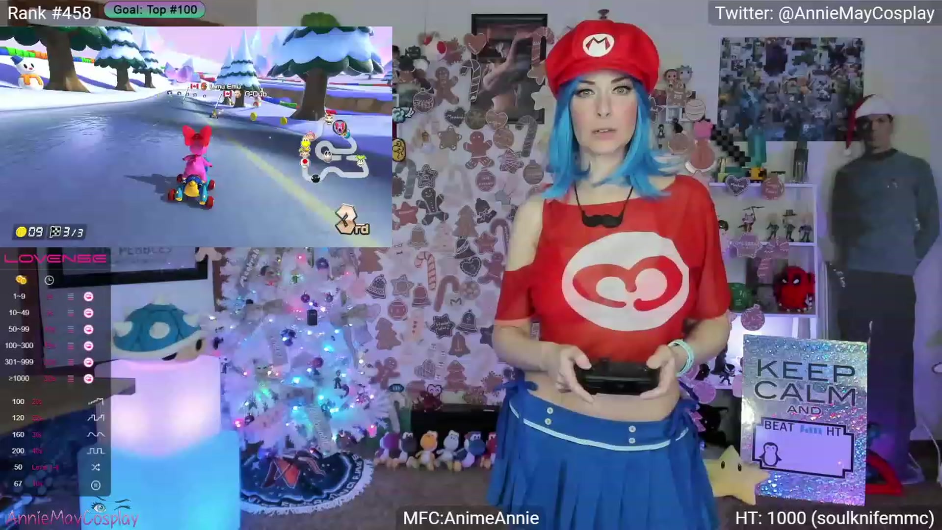 Gallery image thumbnail from AnimeAnnie's myfreecams stream on, 01/02/2024, 03:01 image 7 of 20