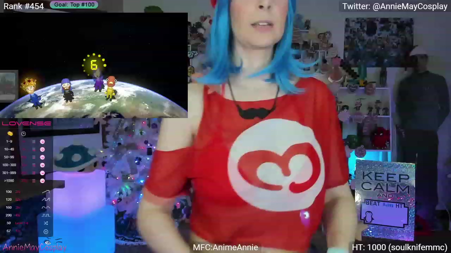 Gallery image thumbnail from AnimeAnnie's myfreecams stream on, 01/02/2024, 03:01 image 5 of 20