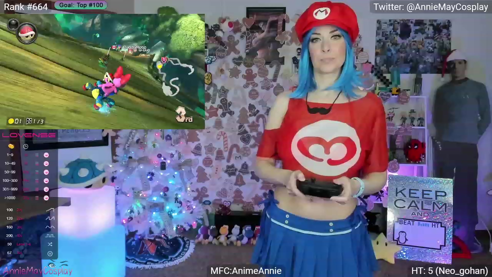 Gallery image thumbnail from AnimeAnnie's myfreecams stream on, 01/02/2024, 03:01 image 4 of 20