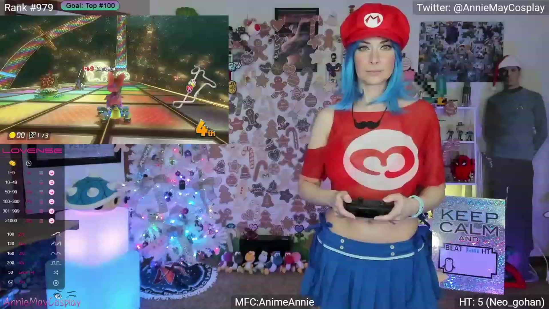 Gallery image thumbnail from AnimeAnnie's myfreecams stream on, 01/02/2024, 03:01 image 3 of 20