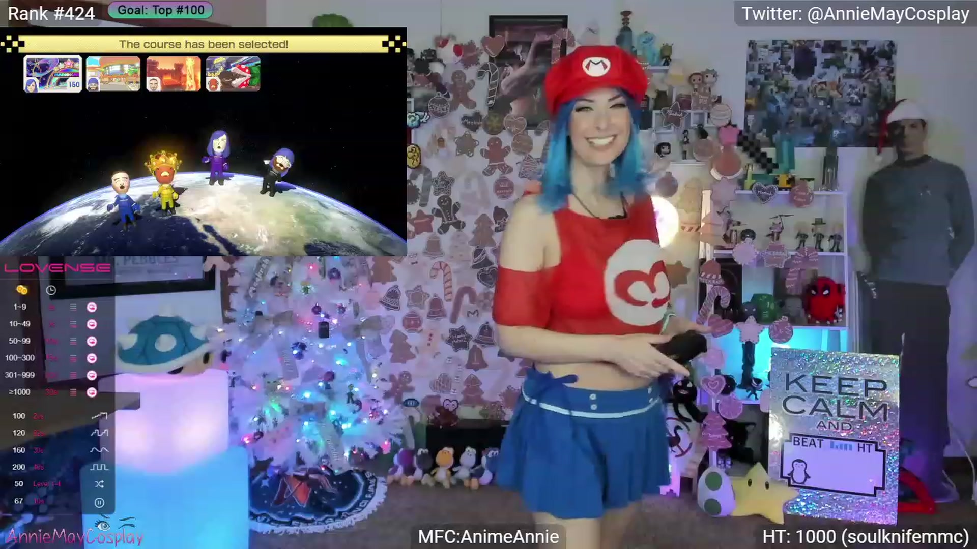 Gallery image thumbnail from AnimeAnnie's myfreecams stream on, 01/02/2024, 03:01 image 19 of 20