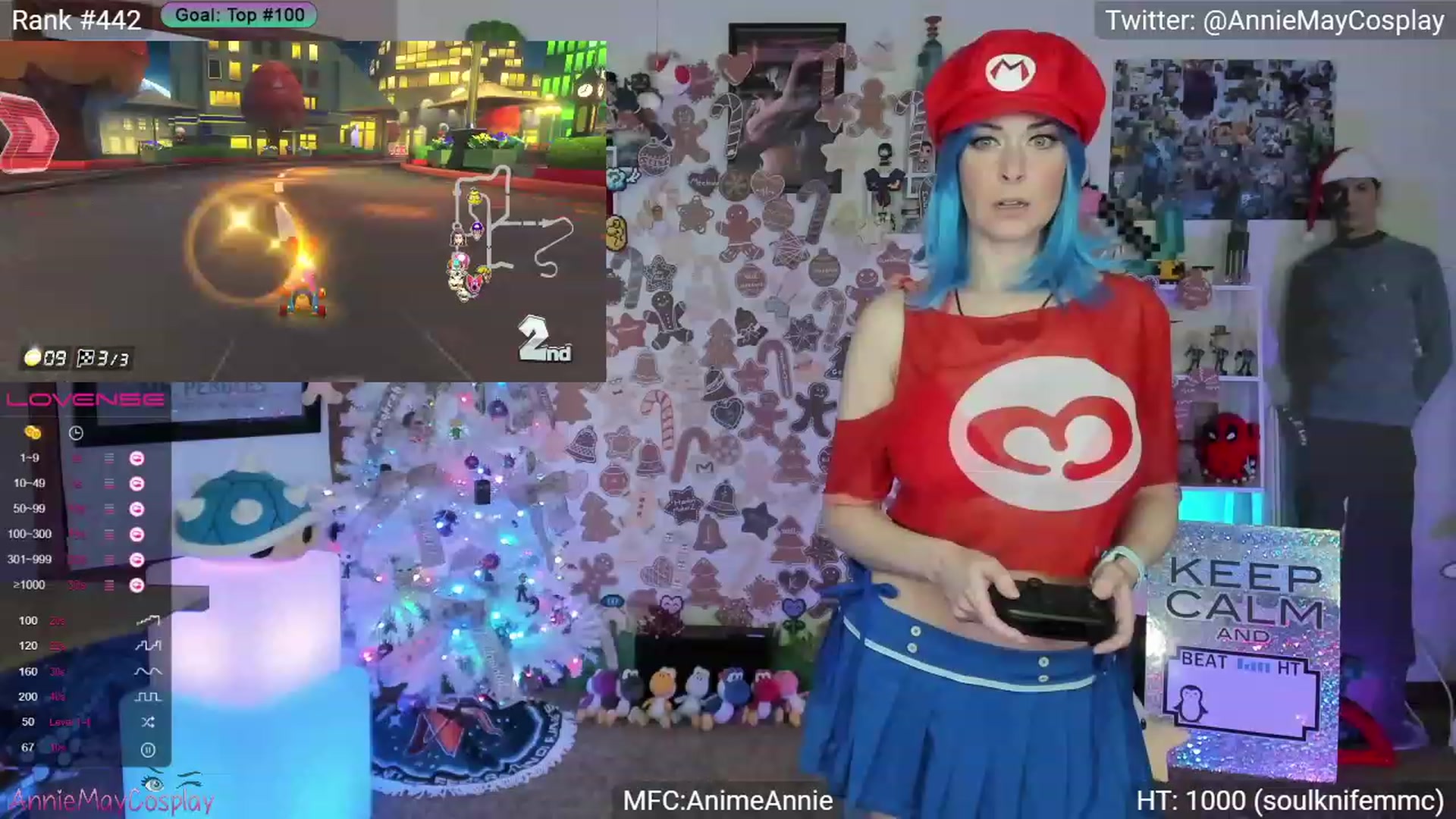 Gallery image thumbnail from AnimeAnnie's myfreecams stream on, 01/02/2024, 03:01 image 14 of 20