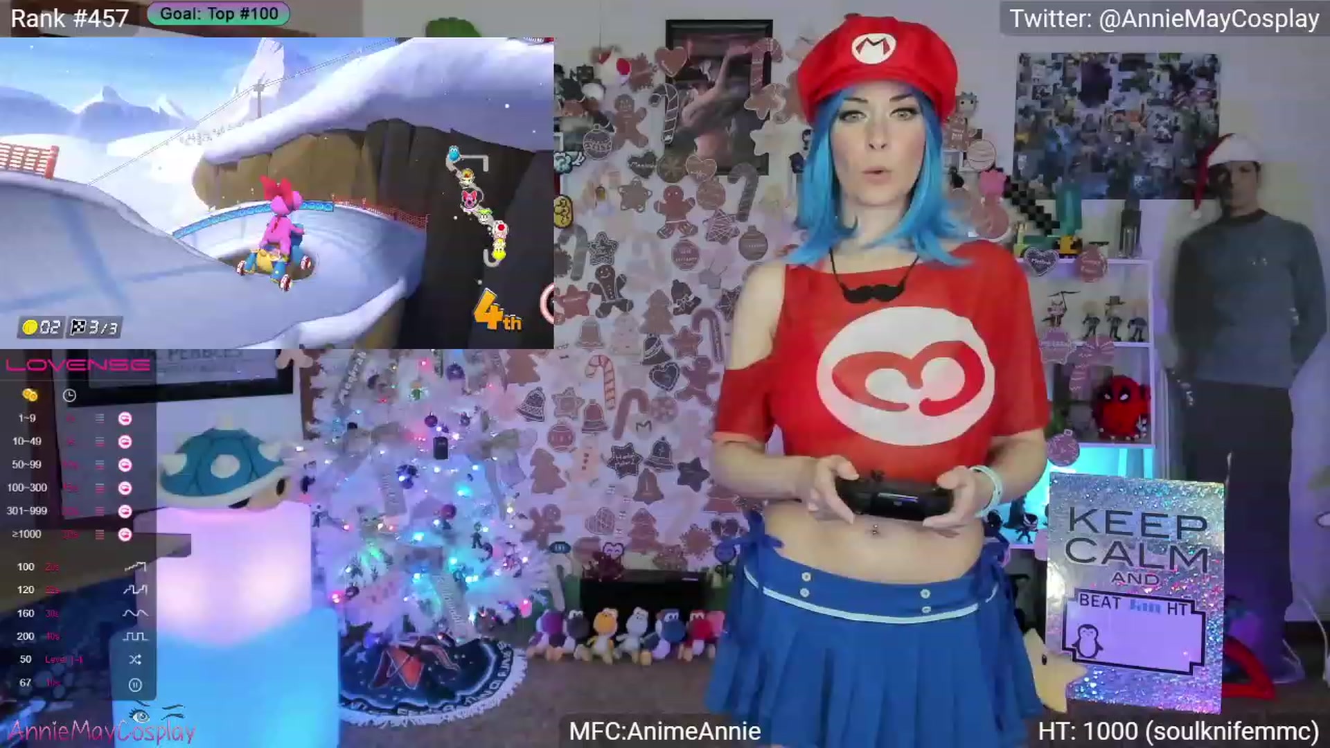 Gallery image thumbnail from AnimeAnnie's myfreecams stream on, 01/02/2024, 03:01 image 6 of 20