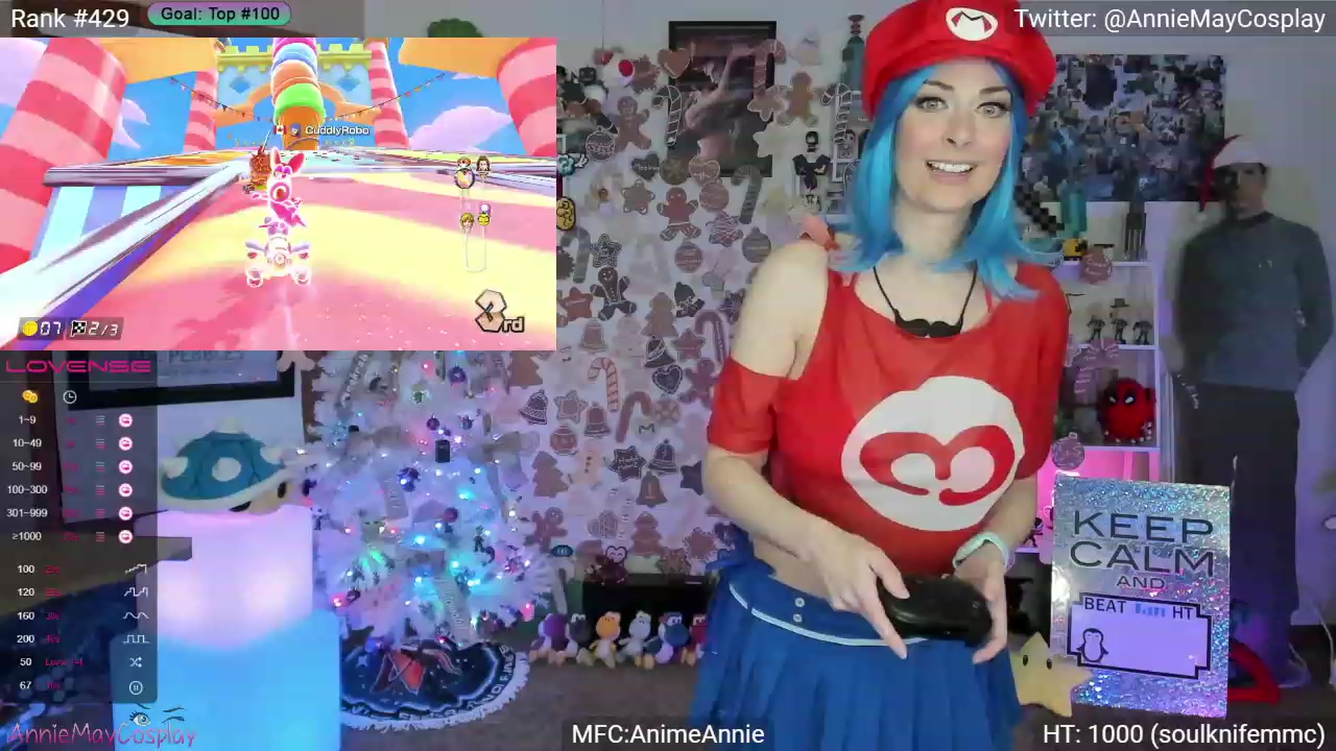 Gallery image thumbnail from AnimeAnnie's myfreecams stream on, 01/02/2024, 03:01 image 16 of 20