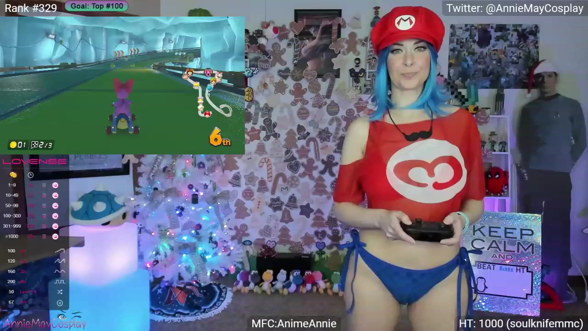 Gallery image thumbnail from AnimeAnnie's myfreecams stream on, 01/02/2024, 03:50 image 8 of 20