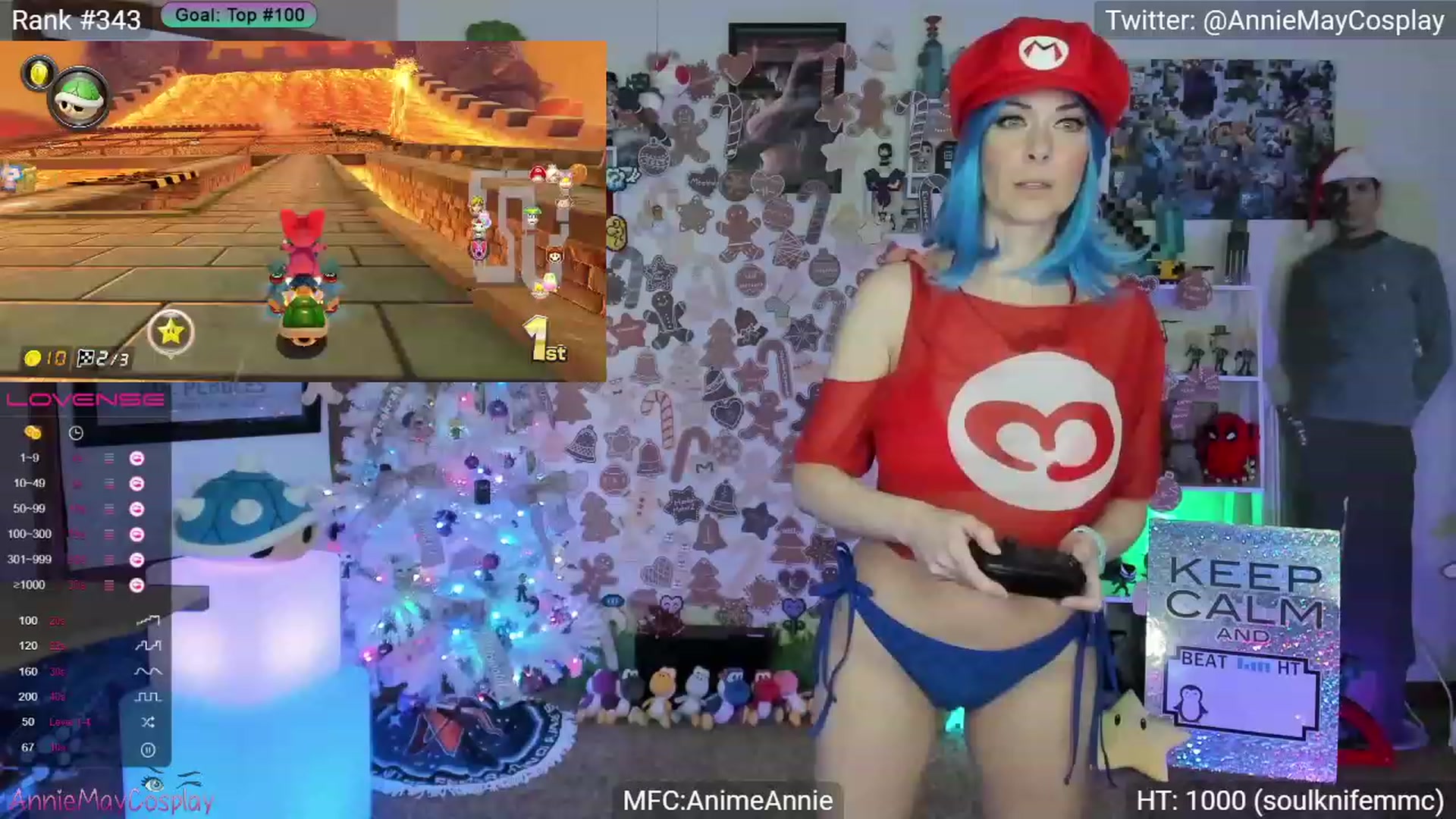 Gallery image thumbnail from AnimeAnnie's myfreecams stream on, 01/02/2024, 03:50 image 3 of 20