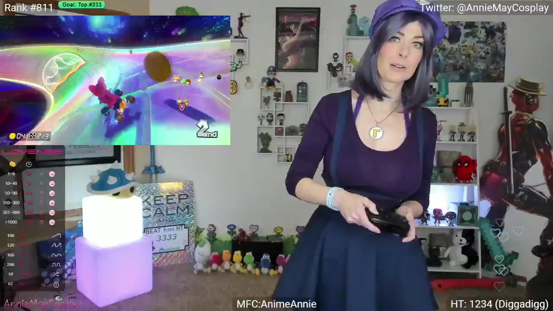 Gallery image thumbnail from AnimeAnnie's myfreecams stream on, 01/16/2024, 02:48 image 4 of 20
