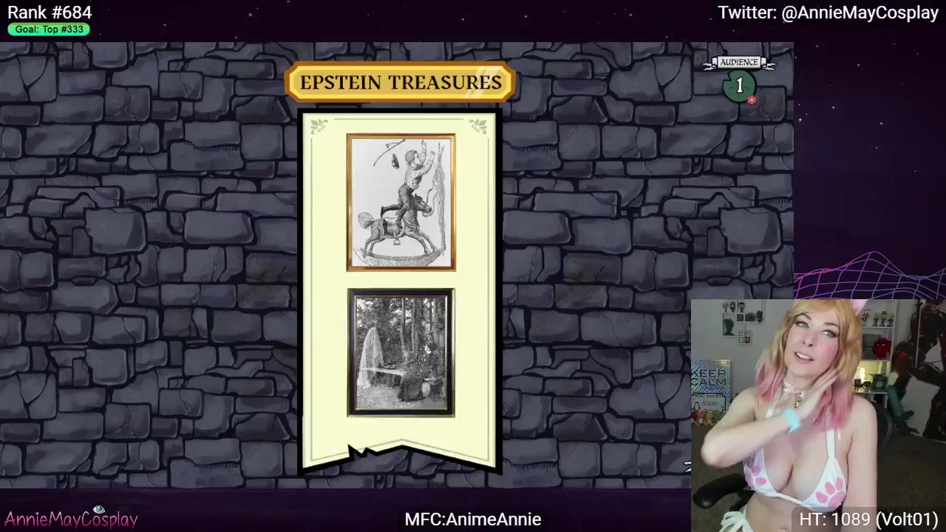 Gallery image thumbnail from AnimeAnnie's myfreecams stream on, 01/21/2024, 04:17 image 17 of 20