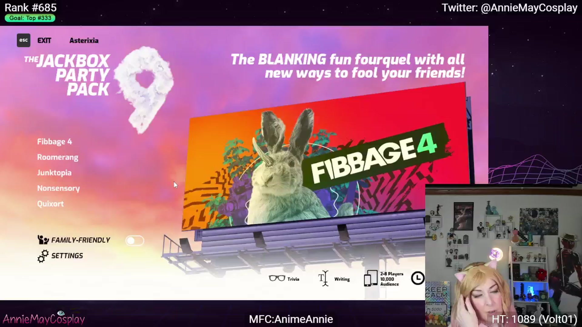 Gallery image thumbnail from AnimeAnnie's myfreecams stream on, 01/21/2024, 04:17 image 13 of 20