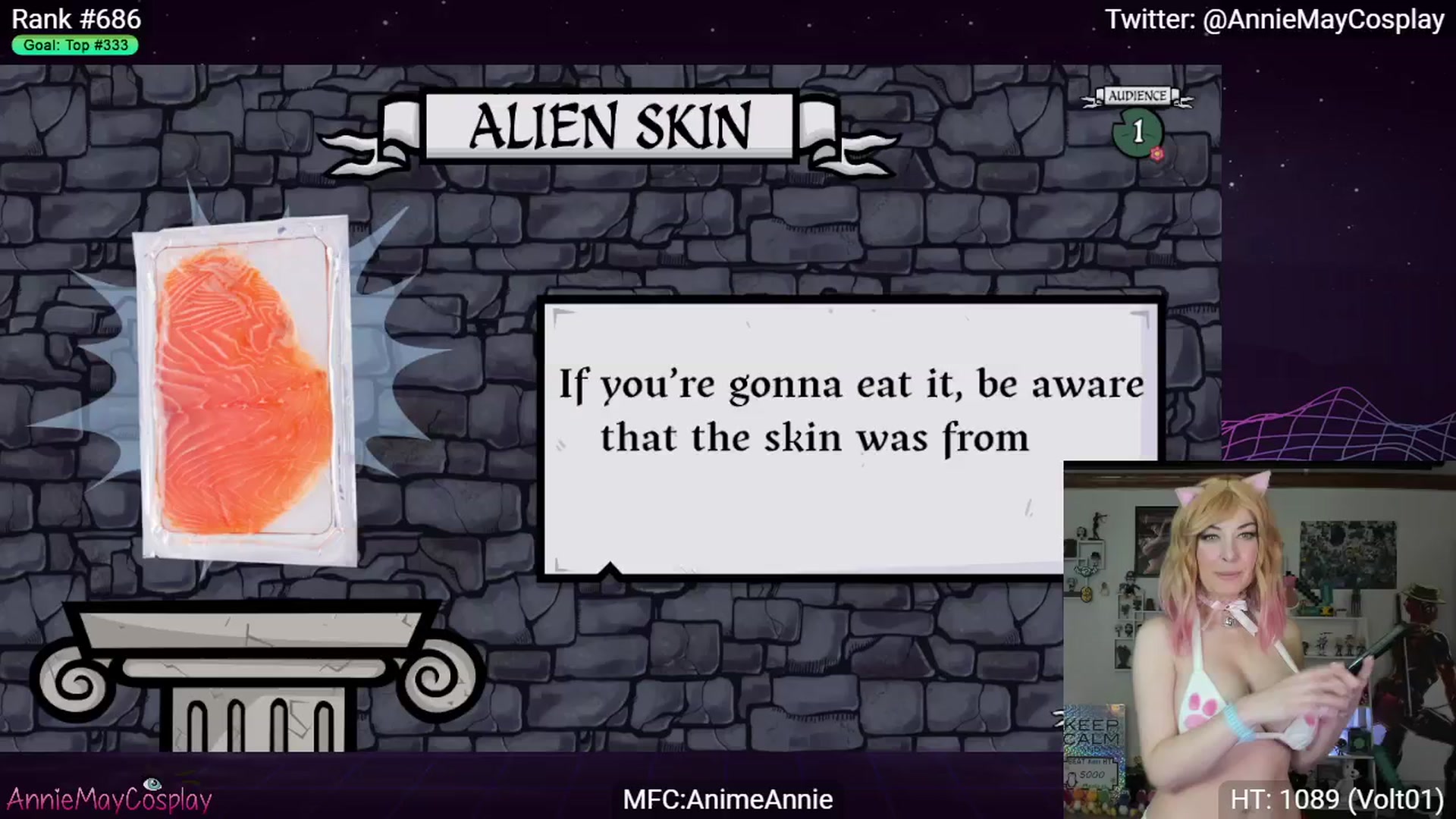 Gallery image thumbnail from AnimeAnnie's myfreecams stream on, 01/21/2024, 04:17 image 15 of 20