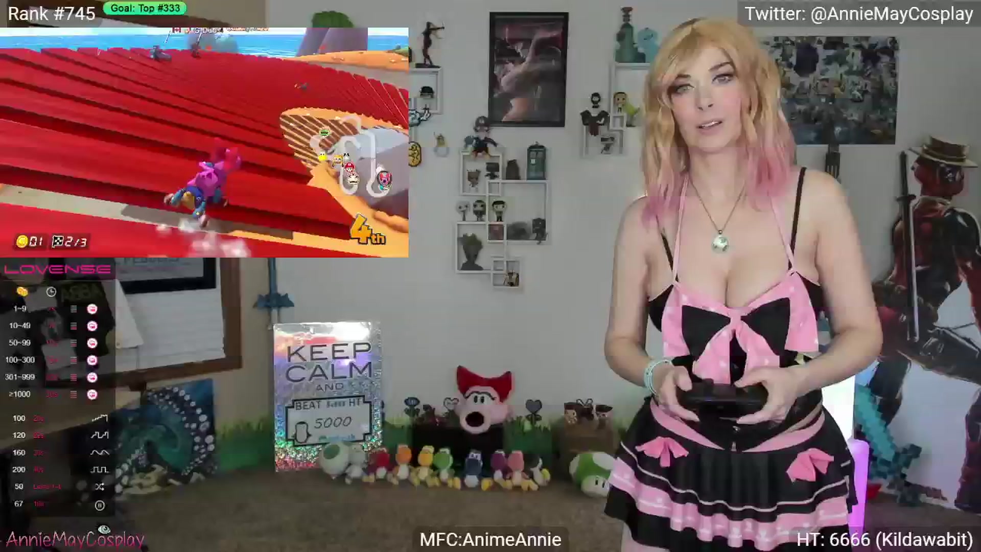 Gallery image thumbnail from AnimeAnnie's myfreecams stream on, 01/30/2024, 01:55 image 14 of 20