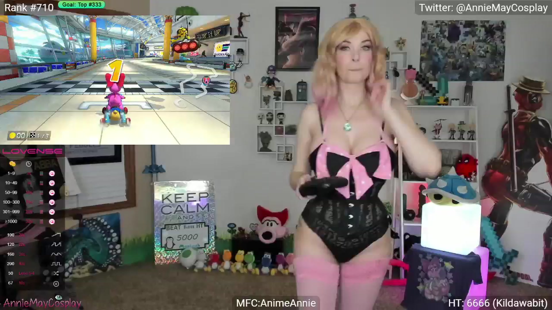 Gallery image thumbnail from AnimeAnnie's myfreecams stream on, 01/30/2024, 03:13 image 7 of 20