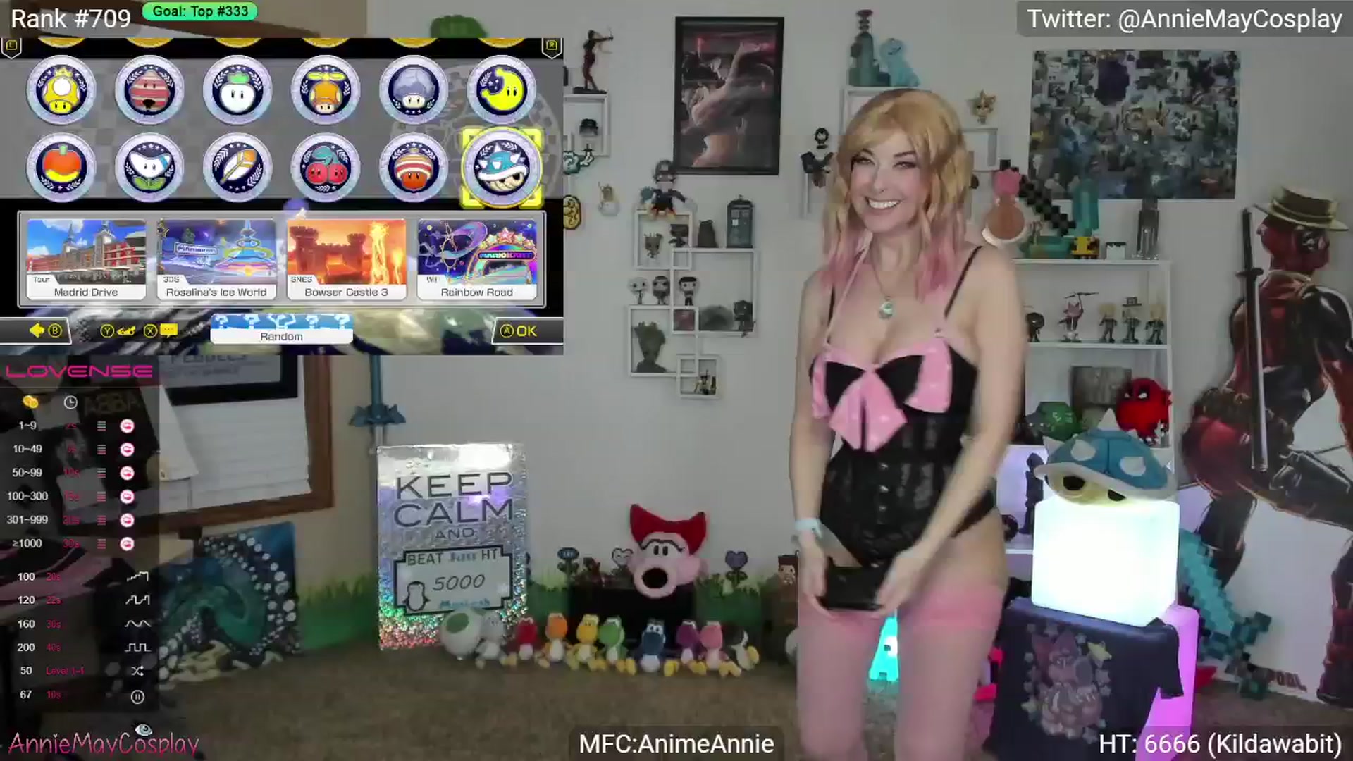 Gallery image thumbnail from AnimeAnnie's myfreecams stream on, 01/30/2024, 03:13 image 16 of 20