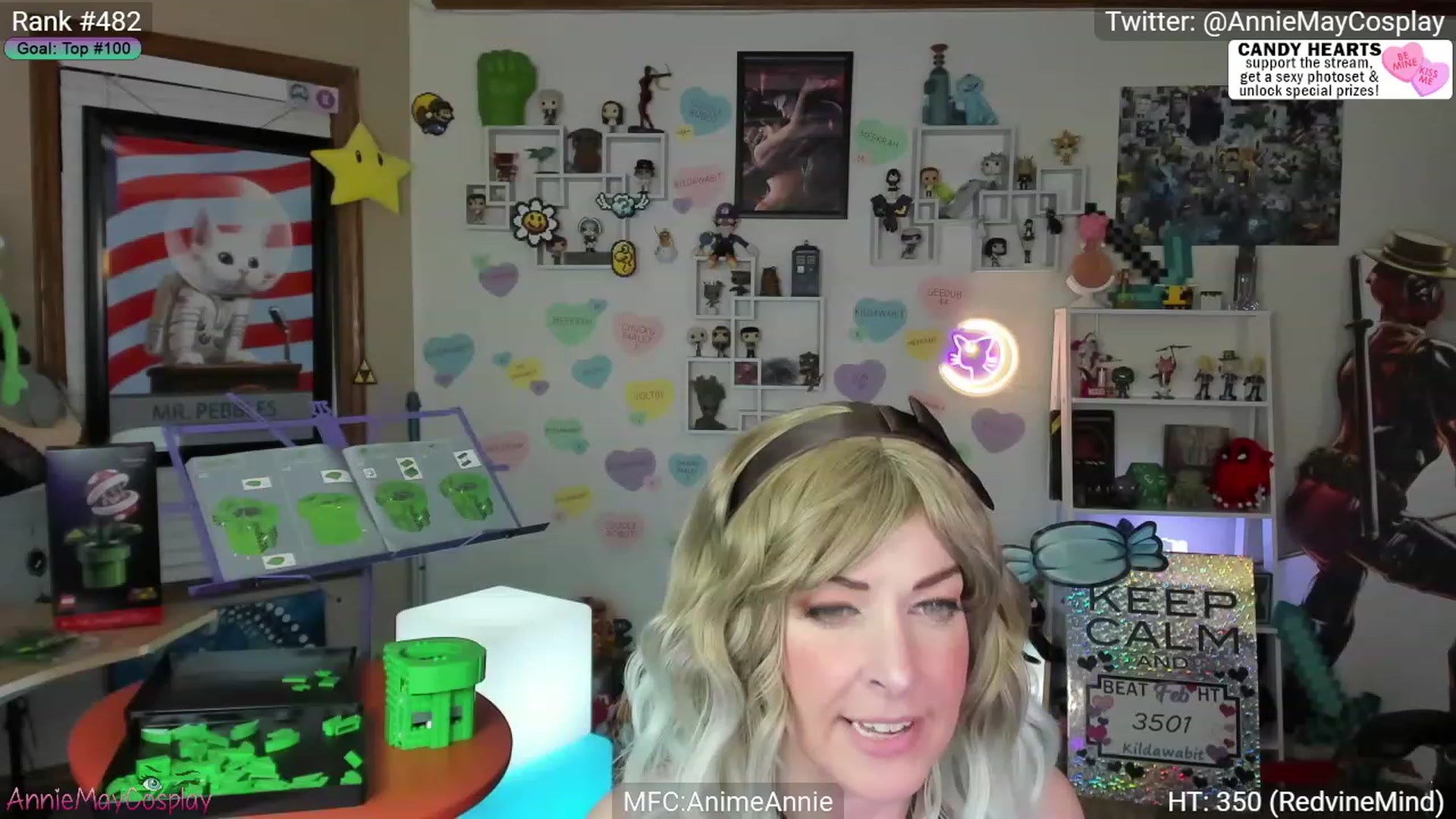 Gallery image thumbnail from AnimeAnnie's myfreecams stream on, 02/09/2024, 04:03 image 14 of 20