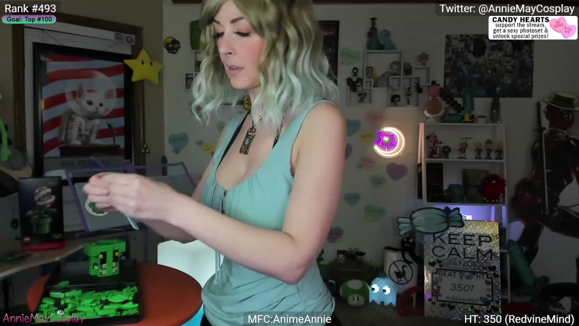 Gallery image thumbnail from AnimeAnnie's myfreecams stream on, 02/09/2024, 04:03 image 13 of 20