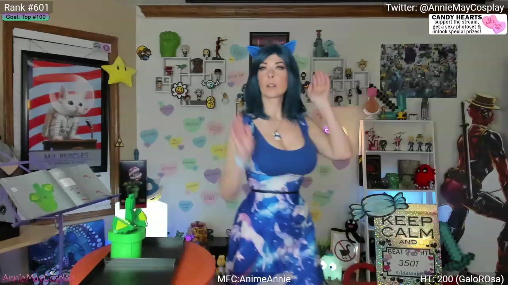 Gallery image thumbnail from AnimeAnnie's myfreecams stream on, 02/11/2024, 24:00 image 18 of 20