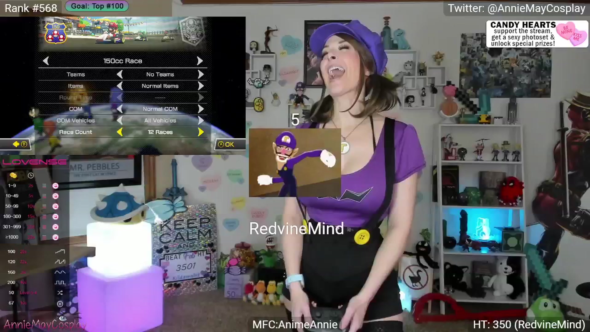 Gallery image thumbnail from AnimeAnnie's myfreecams stream on, 02/13/2024, 02:26 image 2 of 20