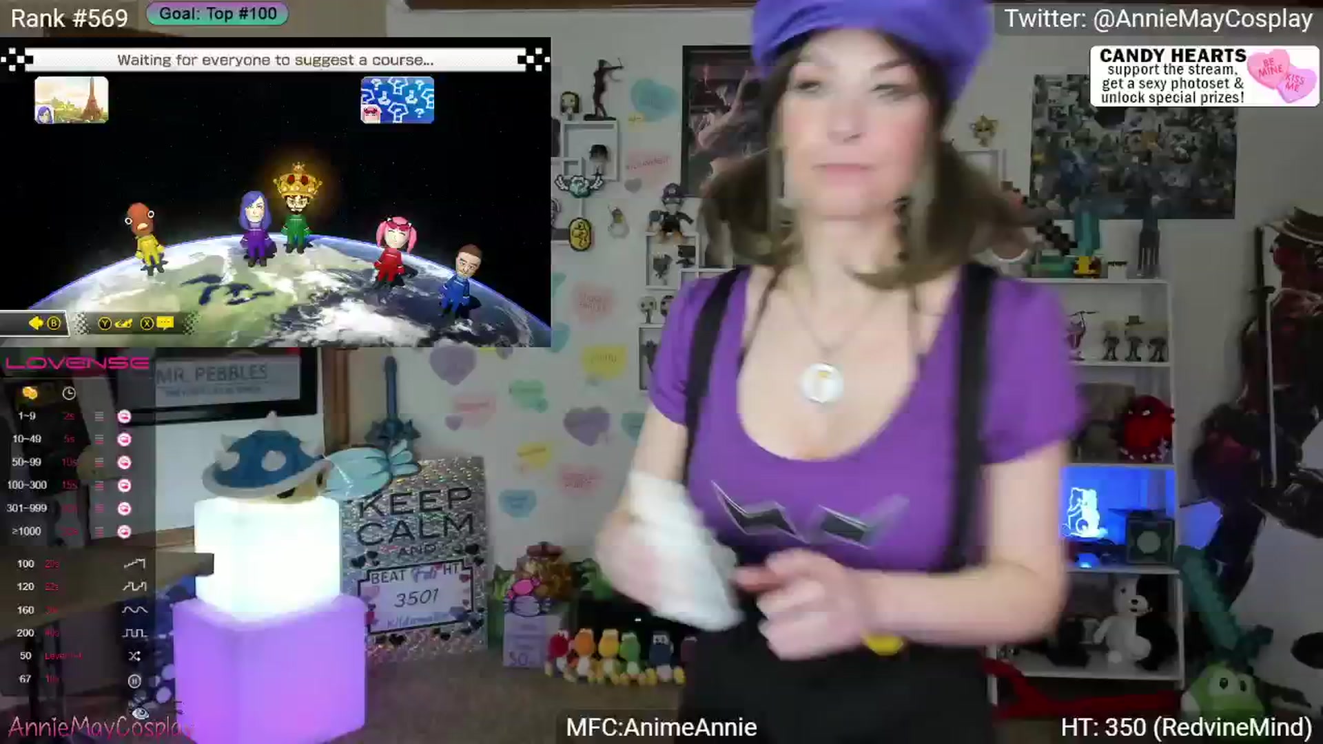 Gallery image thumbnail from AnimeAnnie's myfreecams stream on, 02/13/2024, 02:26 image 3 of 20
