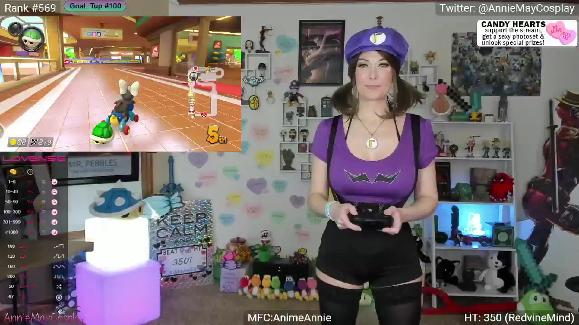 Gallery image thumbnail from AnimeAnnie's myfreecams stream on, 02/13/2024, 02:26 image 6 of 20