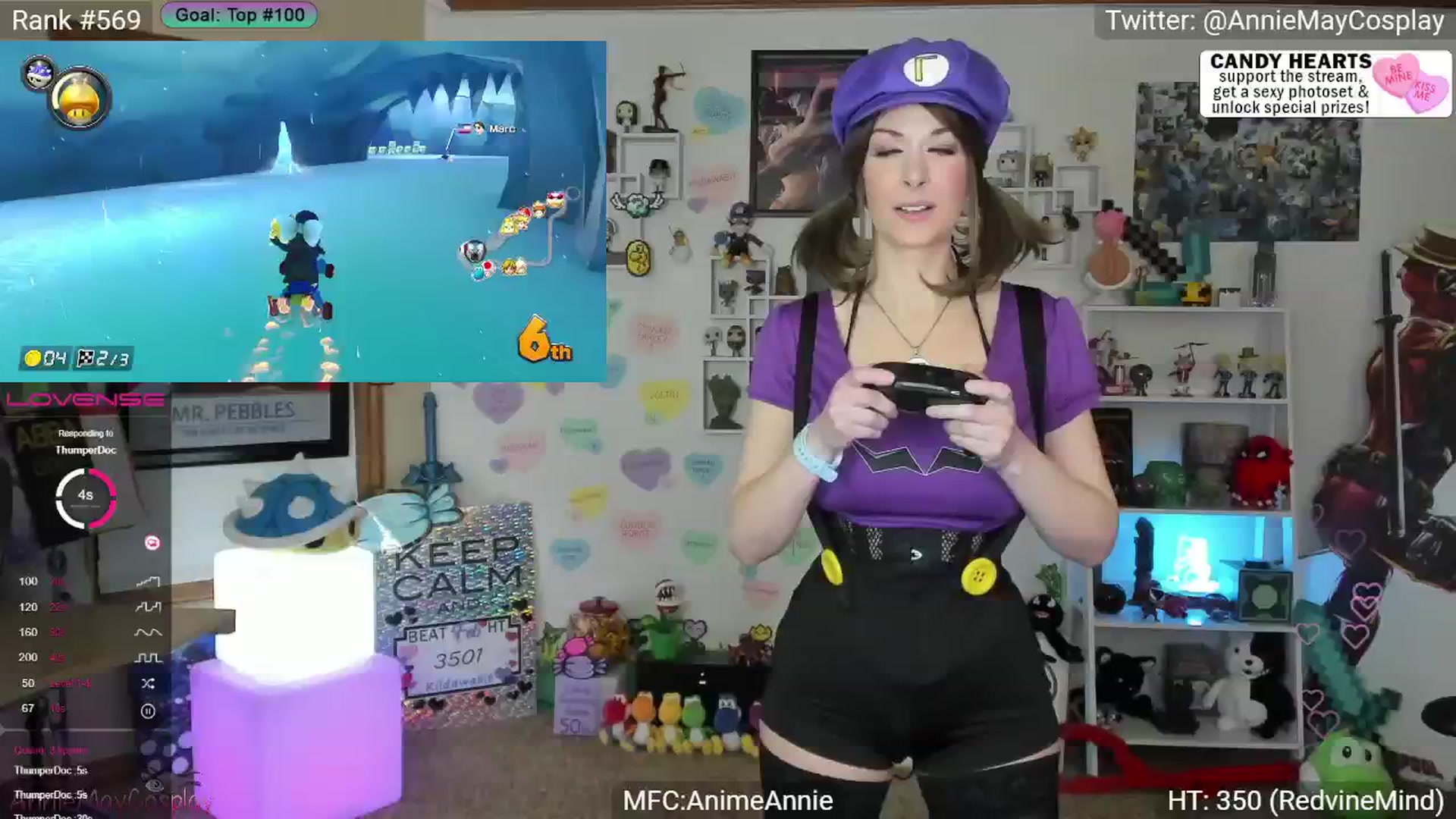 Gallery image thumbnail from AnimeAnnie's myfreecams stream on, 02/13/2024, 02:26 image 7 of 20