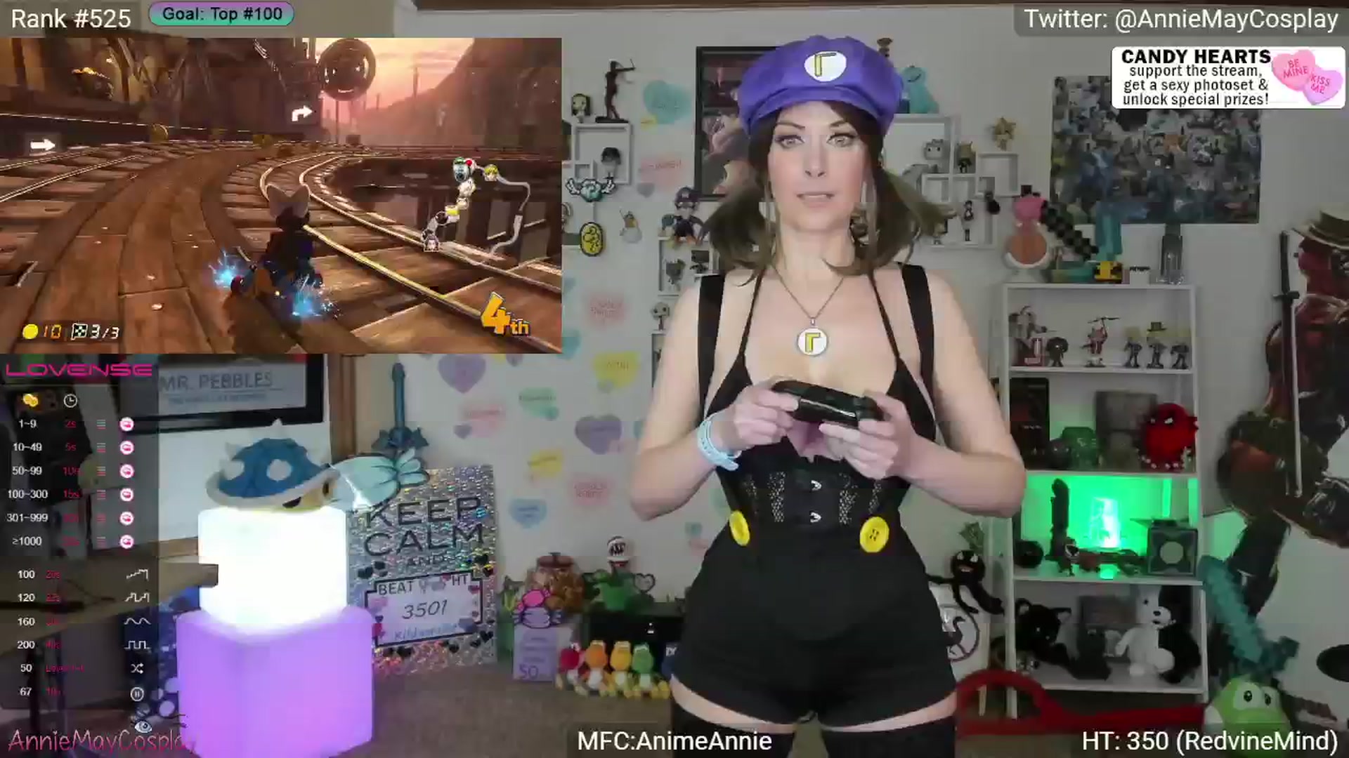 Gallery image thumbnail from AnimeAnnie's myfreecams stream on, 02/13/2024, 02:26 image 18 of 20