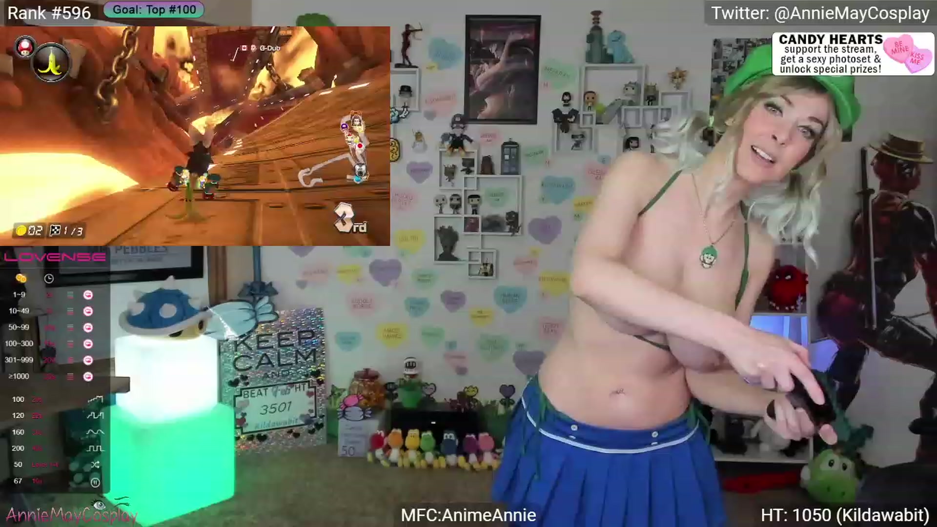 Gallery image thumbnail from AnimeAnnie's myfreecams stream on, 02/20/2024, 03:34 image 9 of 20