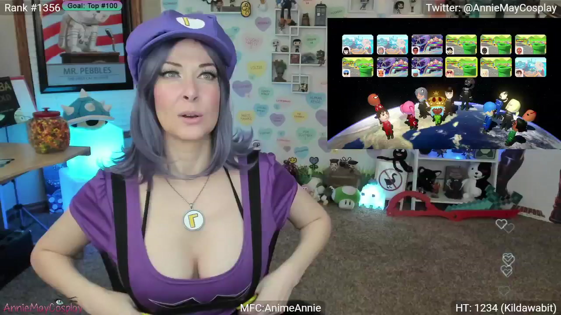 Gallery image thumbnail from AnimeAnnie's myfreecams stream on, 06/09/2024, 03:17 image 5 of 20