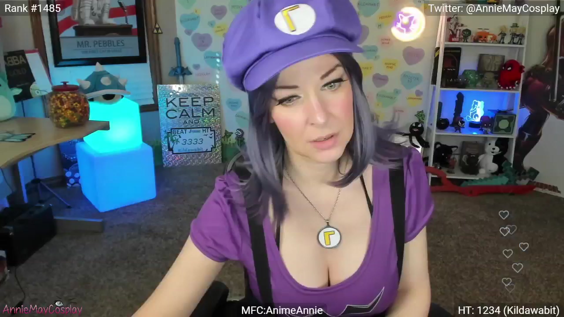 Gallery image thumbnail from AnimeAnnie's myfreecams stream on, 06/09/2024, 03:17 image 2 of 20