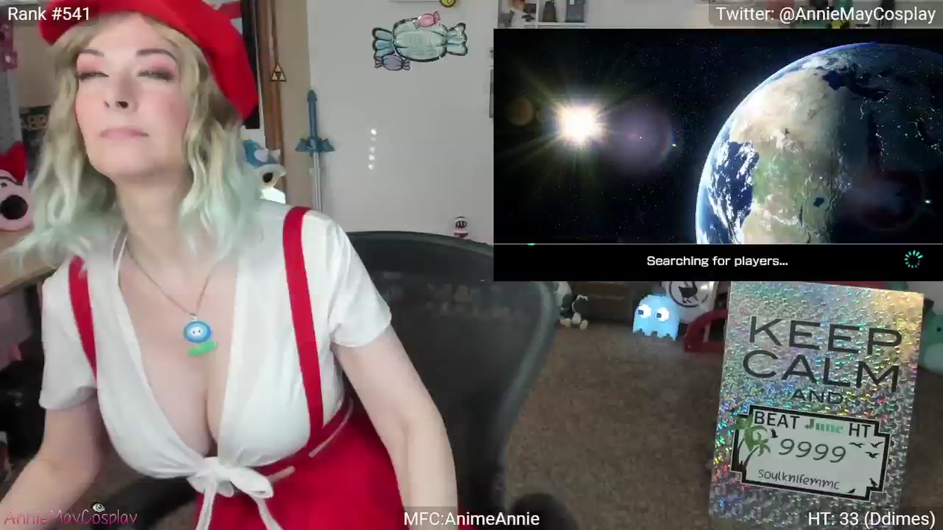 Gallery image thumbnail from AnimeAnnie's myfreecams stream on, 06/11/2024, 03:15 image 2 of 20