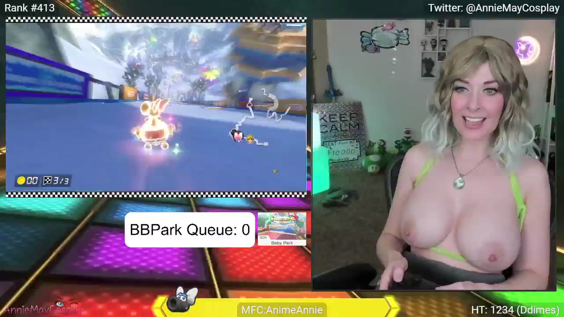 Gallery image thumbnail from AnimeAnnie's myfreecams stream on, 06/14/2024, 02:18 image 11 of 20