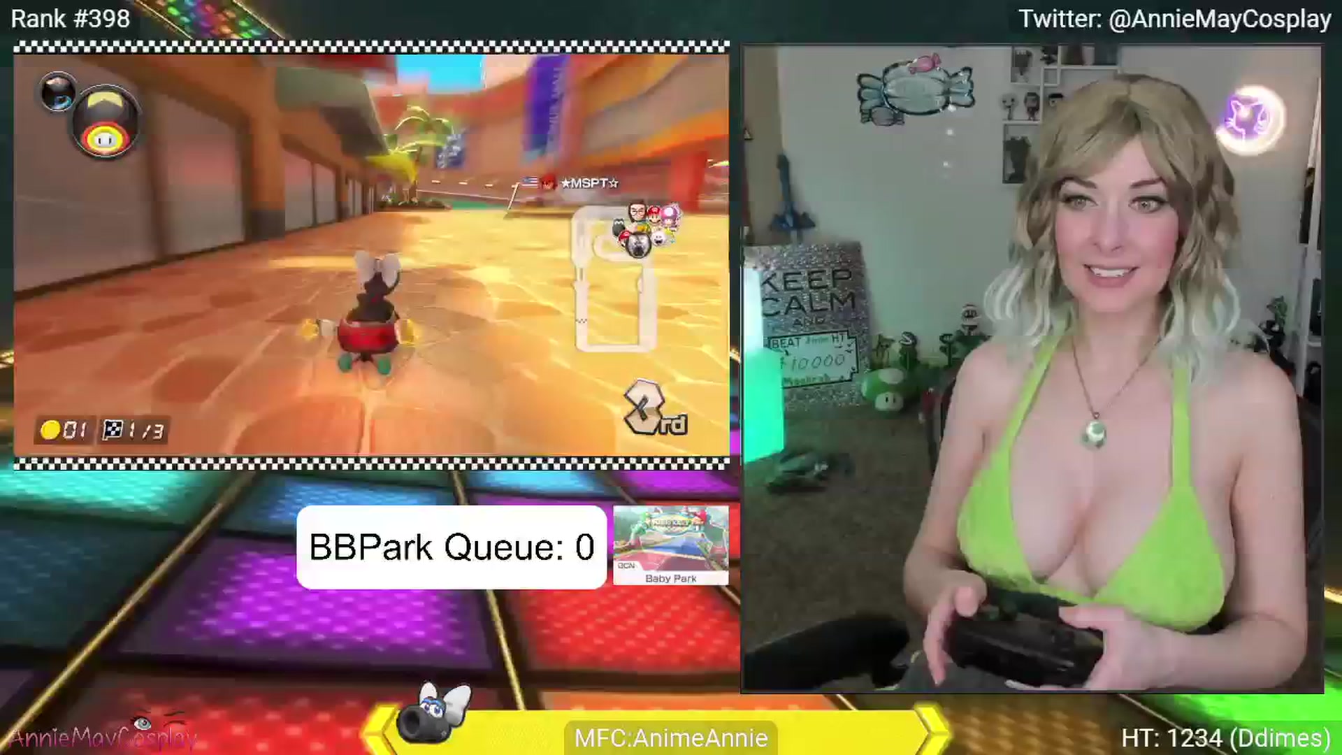Gallery image thumbnail from AnimeAnnie's myfreecams stream on, 06/14/2024, 02:18 image 12 of 20