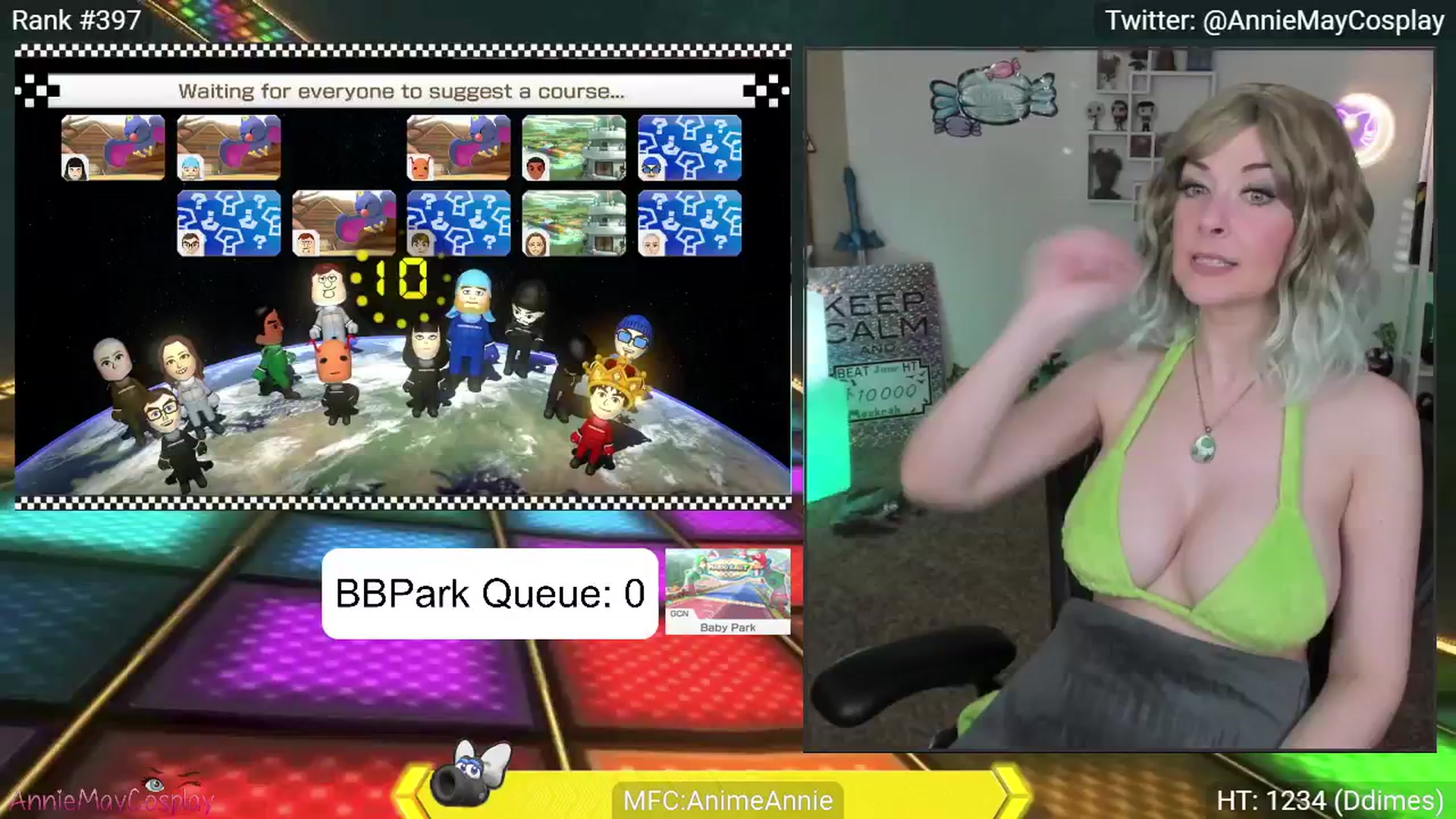 Gallery image thumbnail from AnimeAnnie's myfreecams stream on, 06/14/2024, 02:18 image 15 of 20