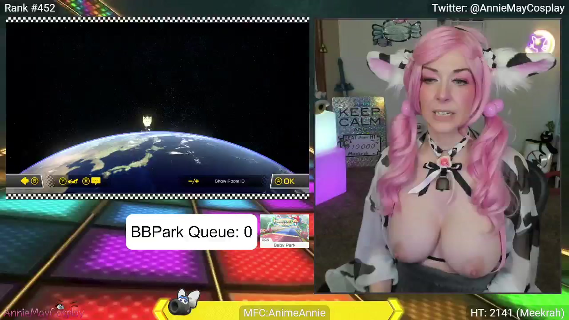 Gallery image thumbnail from AnimeAnnie's myfreecams stream on, 06/18/2024, 02:47 image 17 of 20
