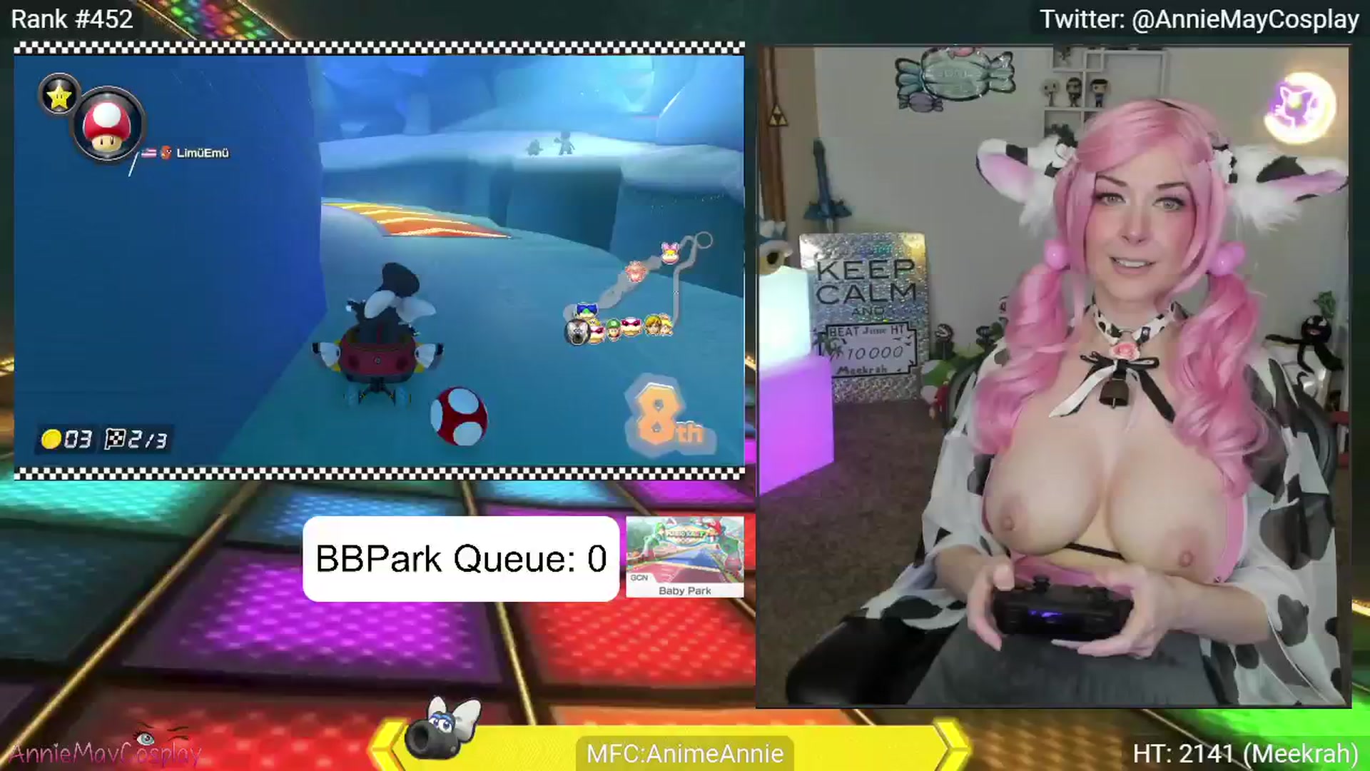 Gallery image thumbnail from AnimeAnnie's myfreecams stream on, 06/18/2024, 02:47 image 18 of 20