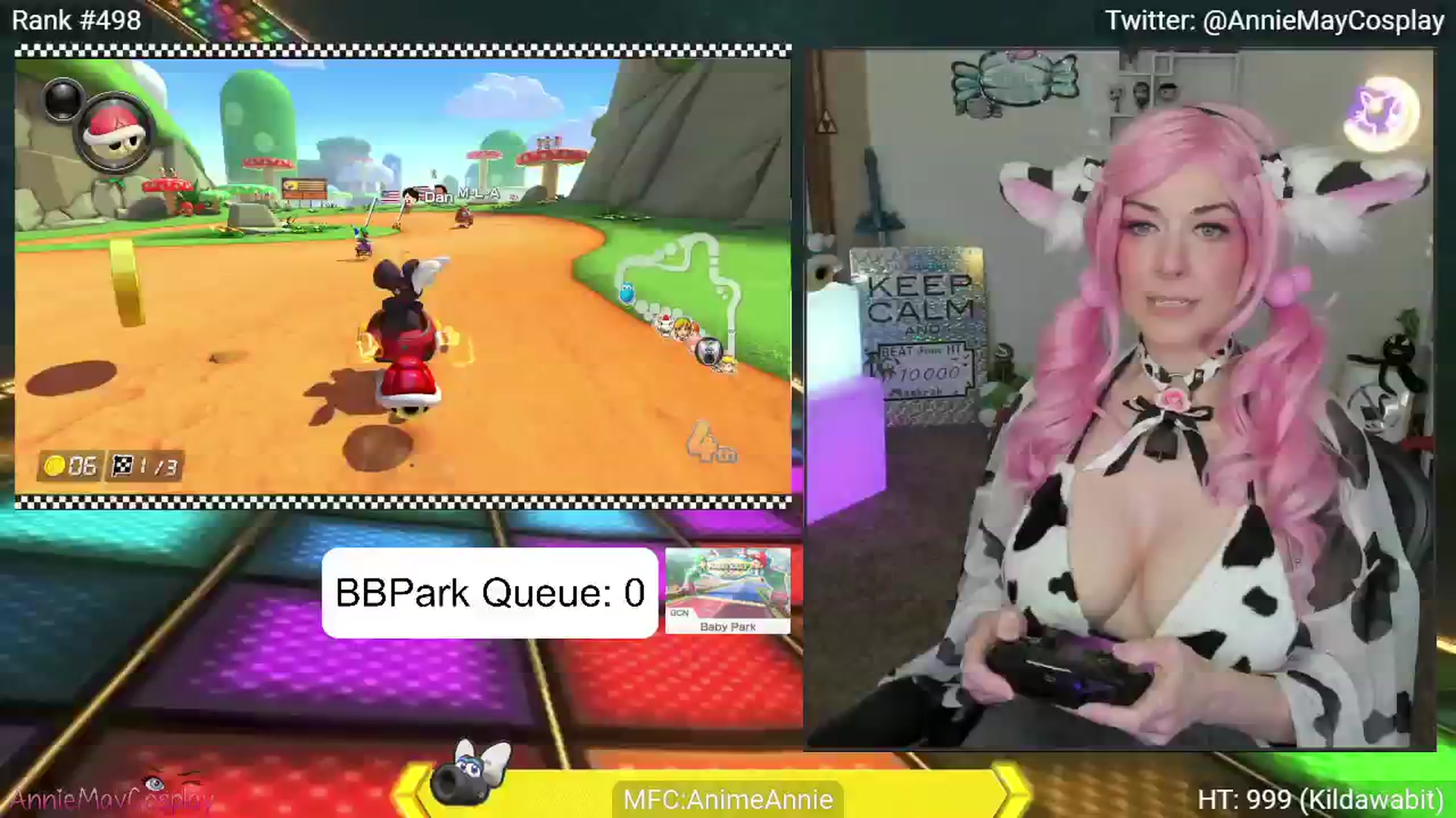 Gallery image thumbnail from AnimeAnnie's myfreecams stream on, 06/18/2024, 02:47 image 8 of 20