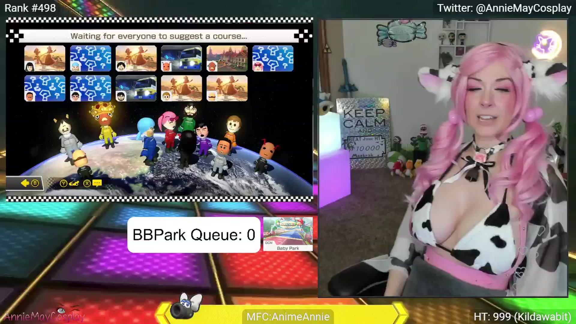 Gallery image thumbnail from AnimeAnnie's myfreecams stream on, 06/18/2024, 02:47 image 10 of 20