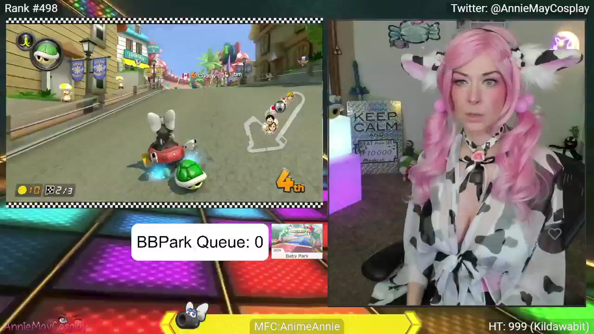 Gallery image thumbnail from AnimeAnnie's myfreecams stream on, 06/18/2024, 02:47 image 2 of 20