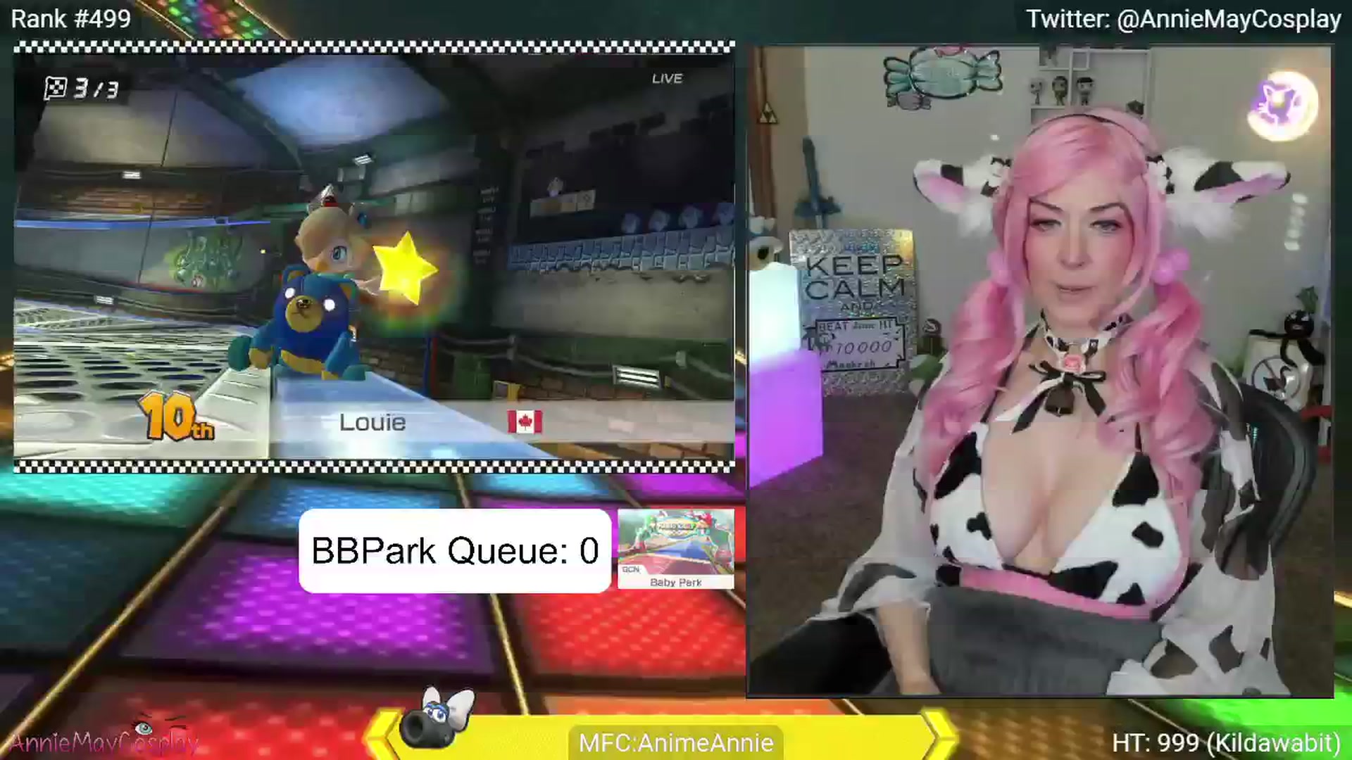 Gallery image thumbnail from AnimeAnnie's myfreecams stream on, 06/18/2024, 02:47 image 6 of 20