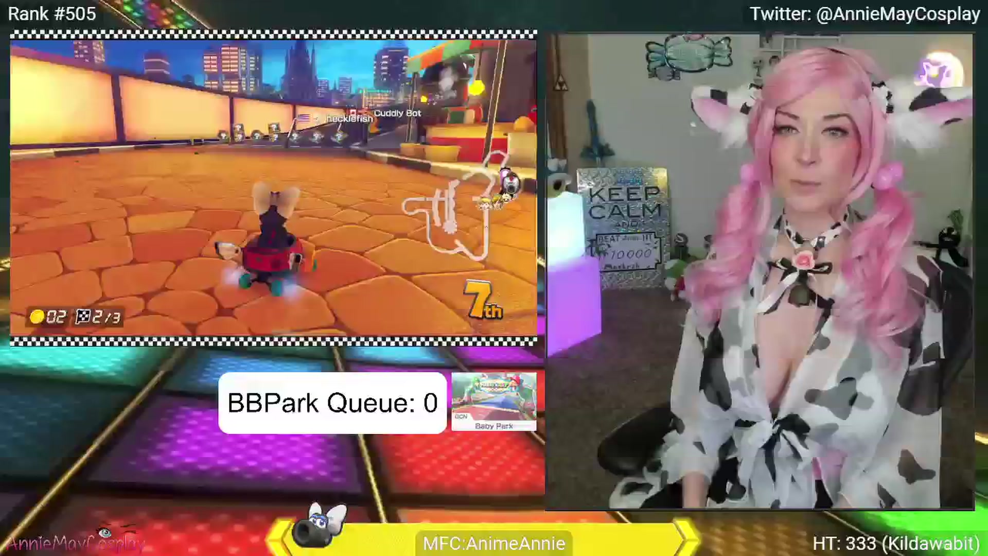 Gallery image thumbnail from AnimeAnnie's myfreecams stream on, 06/18/2024, 02:47 image 1 of 20