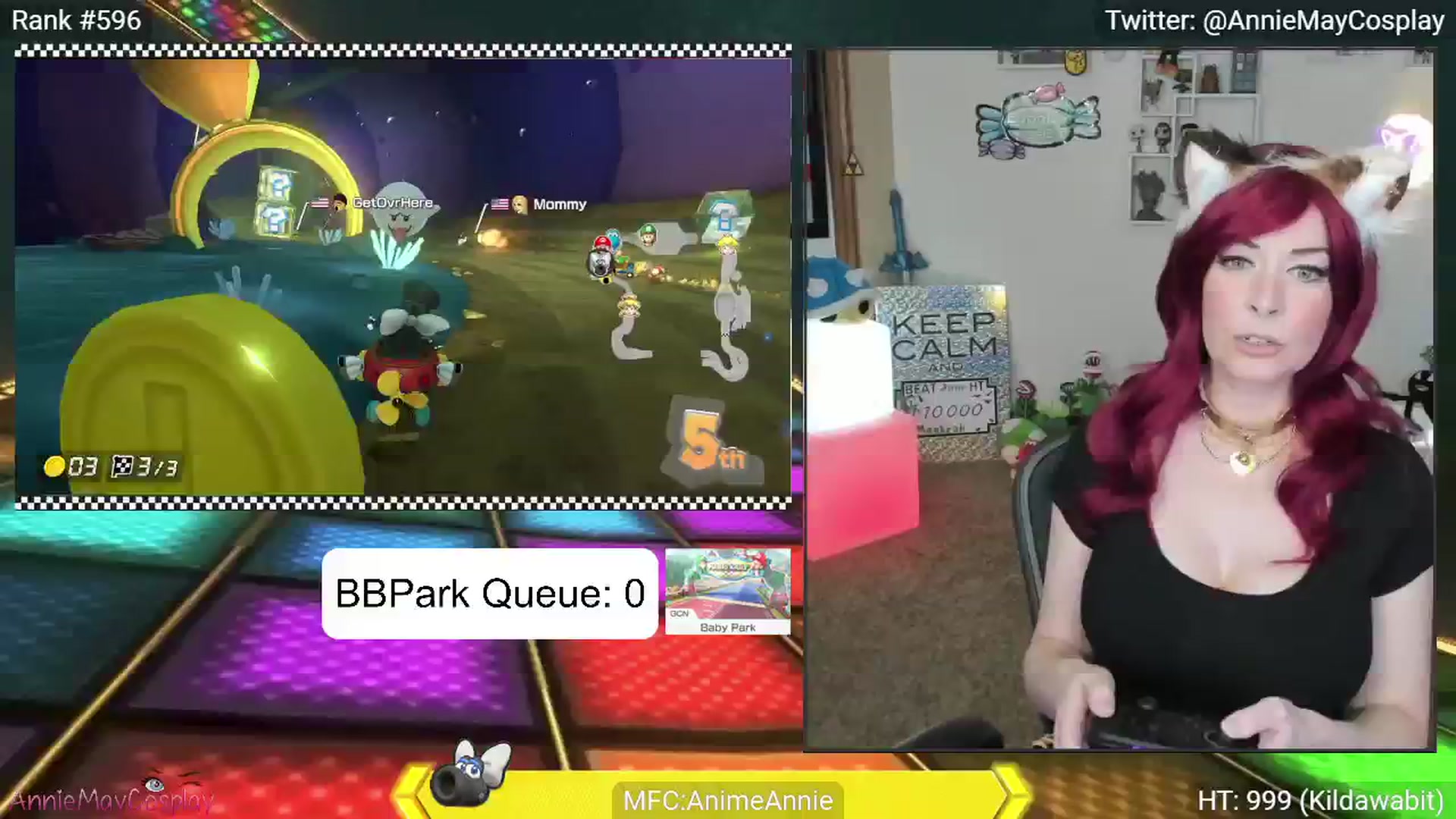 Gallery image thumbnail from AnimeAnnie's myfreecams stream on, 06/23/2024, 24:01 image 11 of 20
